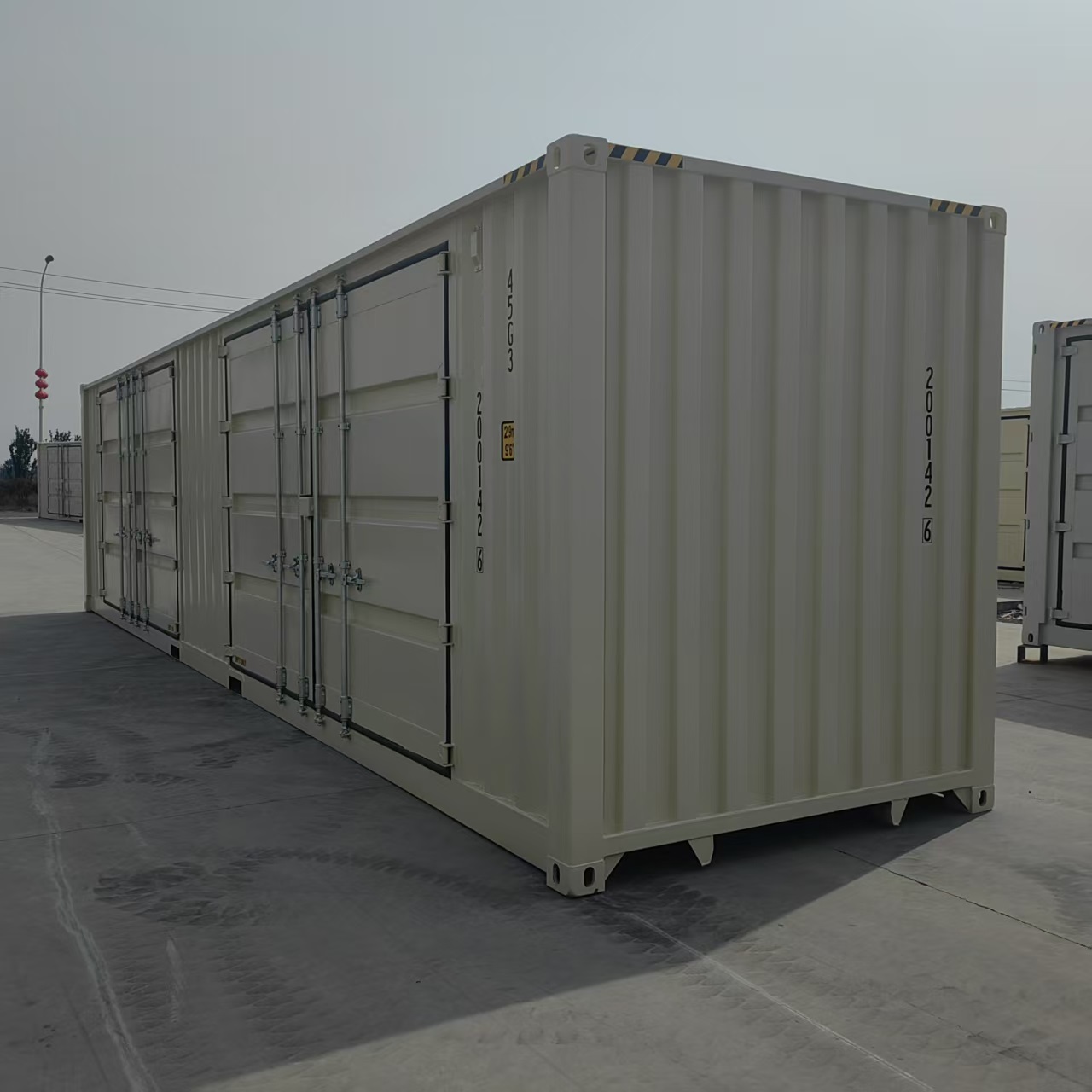 40ft Open Bide High Cube ကွန်တိန်နာ