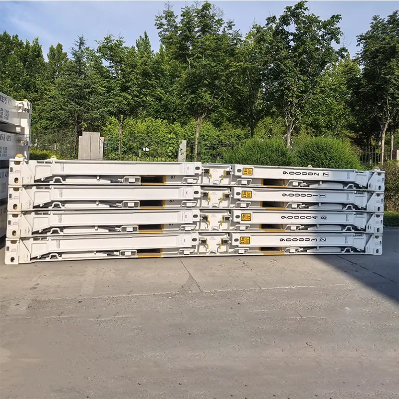 Collapsible Flat Rack ကွန်တိန်နာ